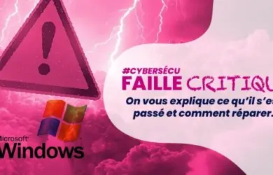 Vulnérabilité d’élévation de privilèges dans le noyau Windows
